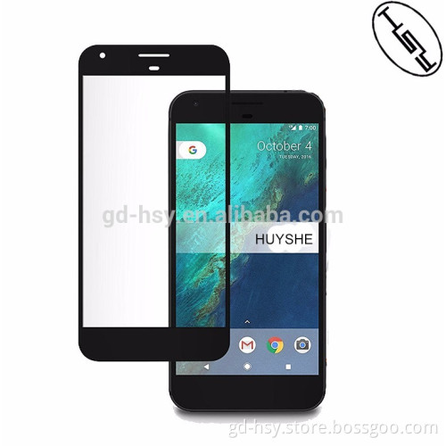 HUYSHE hot selling for Google Pixel XL anti-fingerprint 2.5D full cover tempered glass 0.3mm screen 9H protector